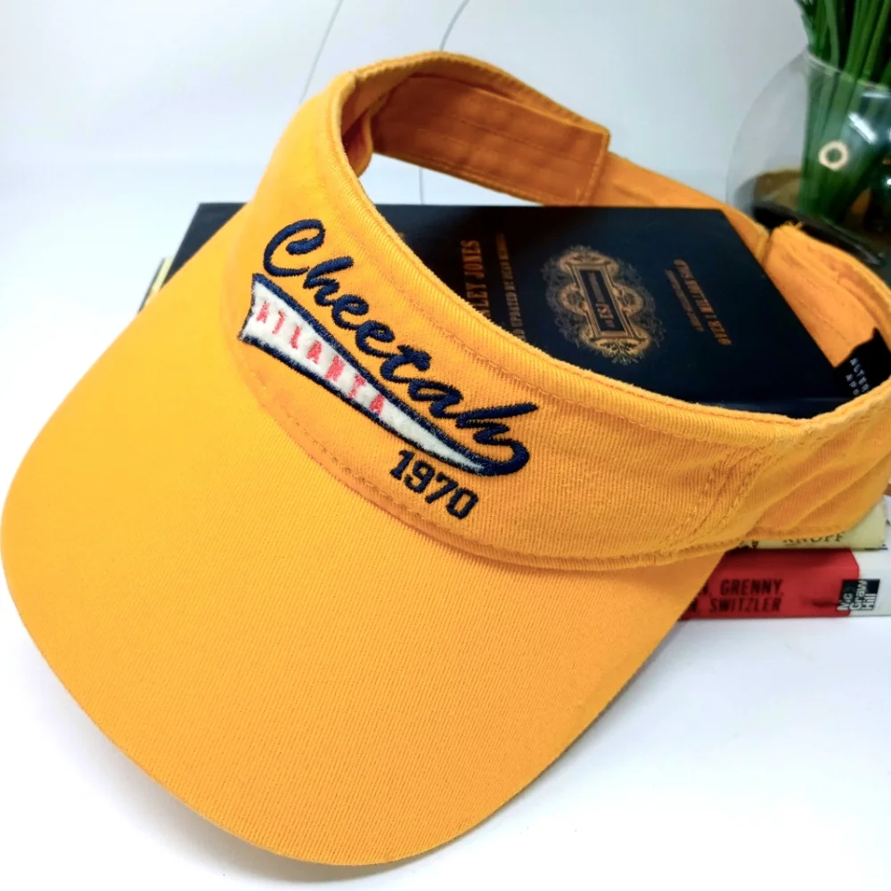 Vintage Cheetah Club Sun Visor